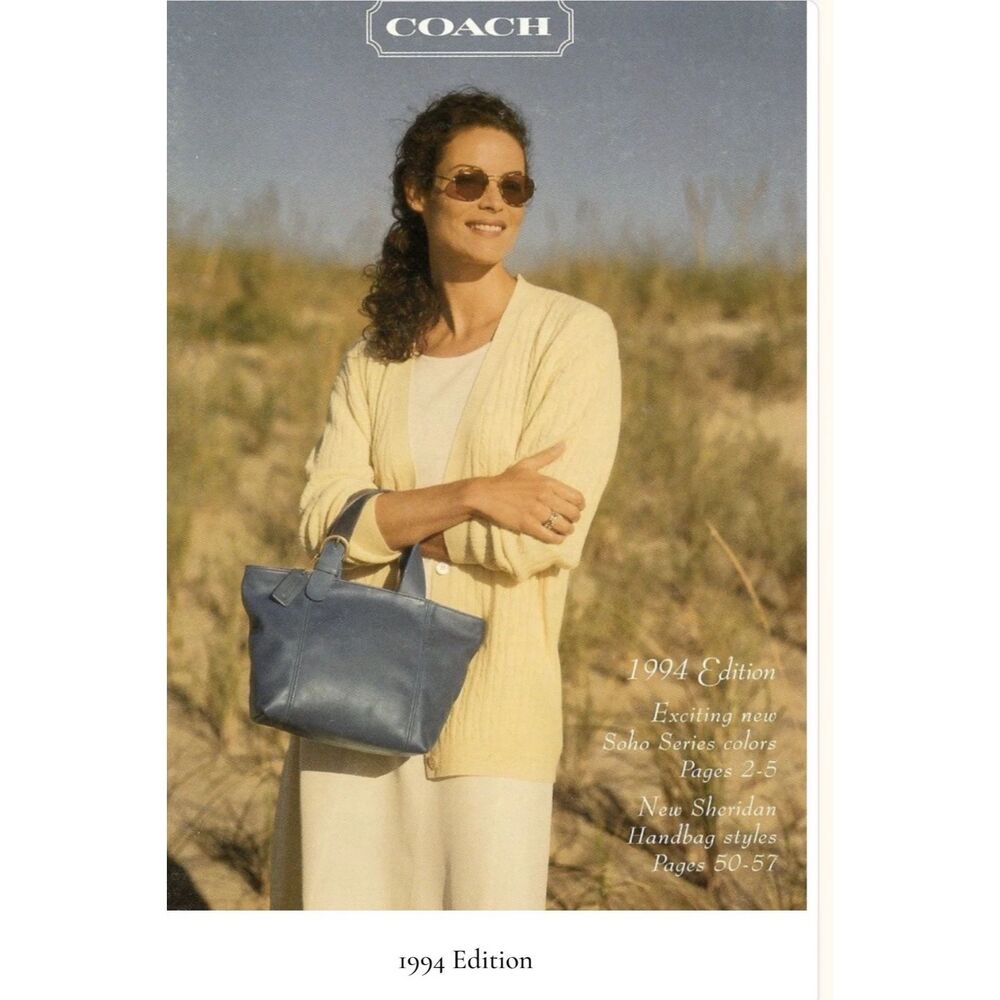 Coach Vintage Soho Waverly Tote Purse 4133 Tan Leather Classic 90s Mini Clean - Picture 14 of 14